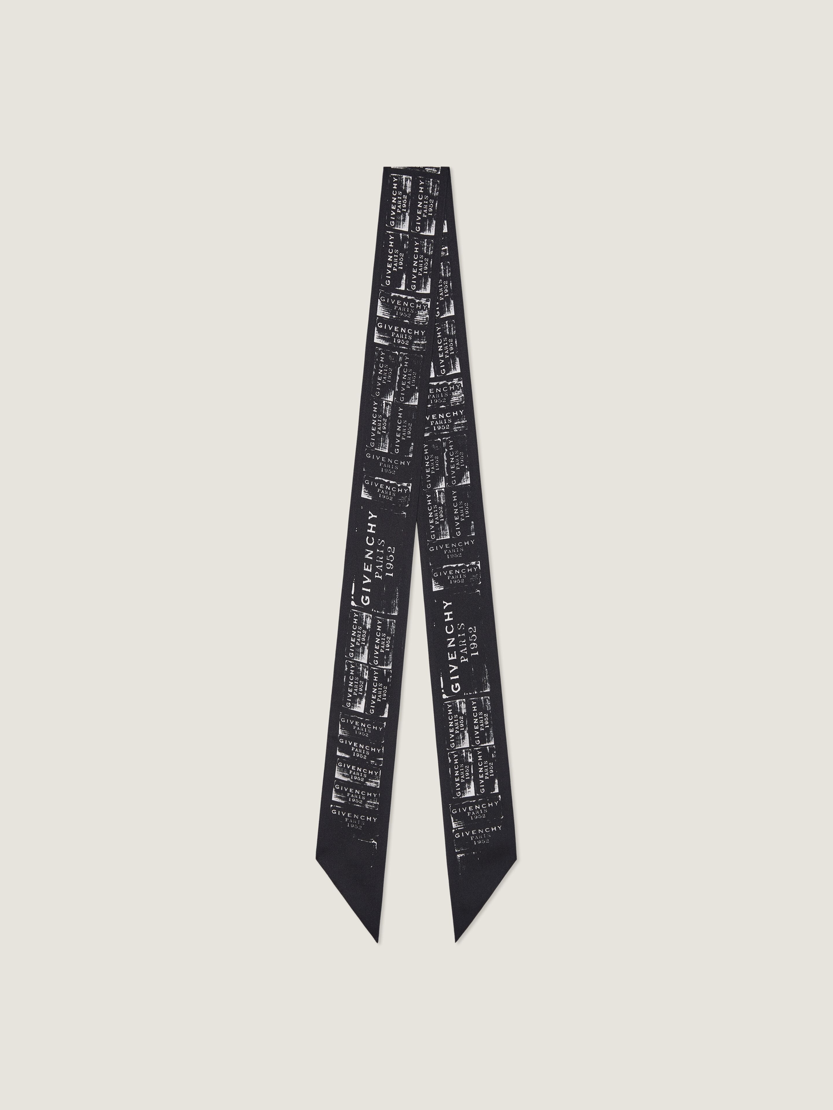 GIVENCHY Stamp bandeau in silk